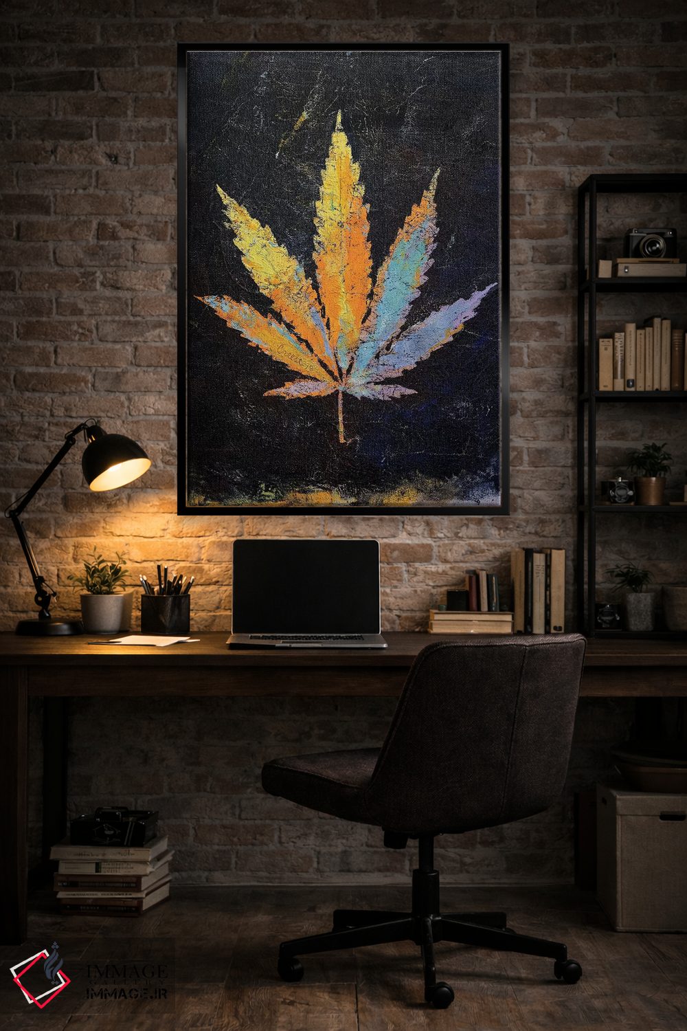 تابلو دکوراتیو شاهدانه اثر مایکل کریس - D5B