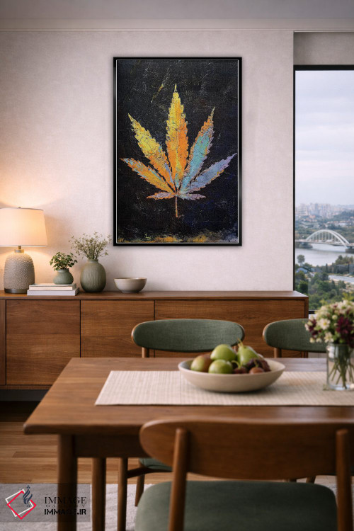 تابلو دکوراتیو شاهدانه اثر مایکل کریس - D6B