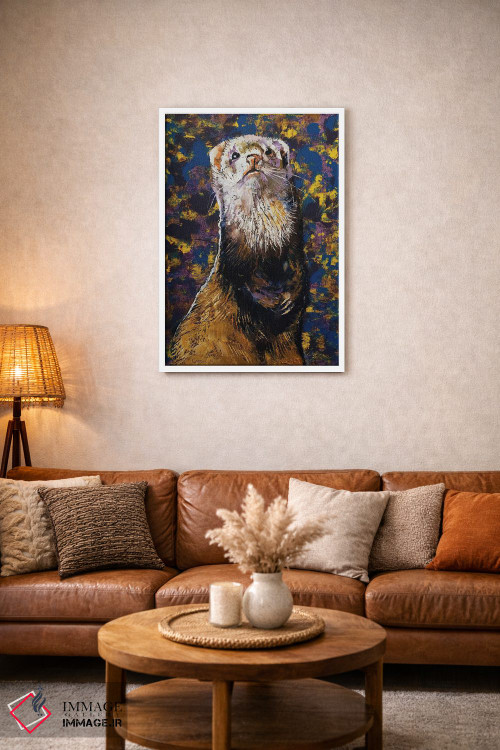 تابلو دکوراتیو فرت سلطنتی اثر مایکل کریس - D1W