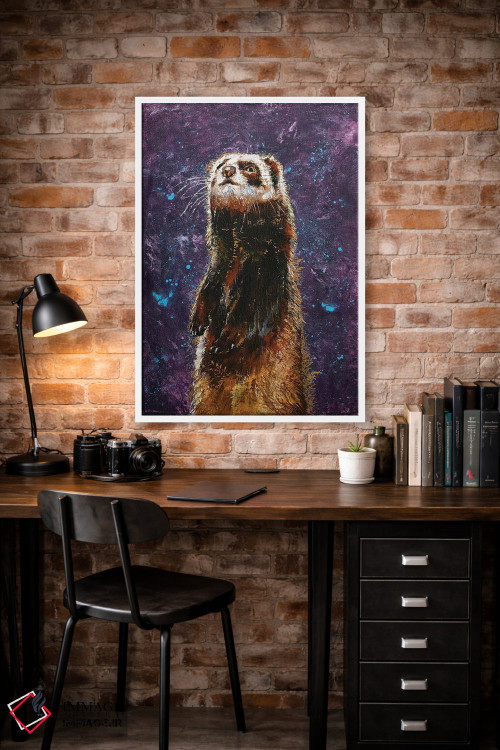 تابلو دکوراتیو فرت سمورینه اثر مایکل کریس - D1W