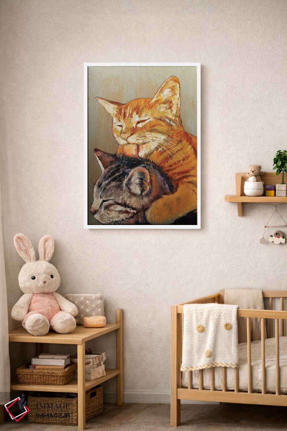 تابلو دکوراتیو دوستان اثر مایکل کریس - D4W