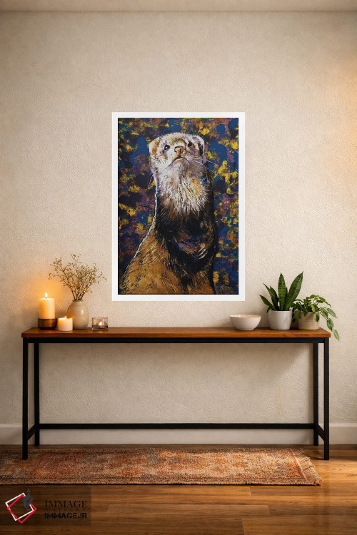 تابلو دکوراتیو فرت سلطنتی اثر مایکل کریس - D3W