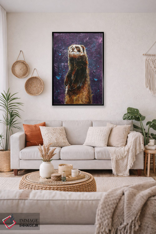 تابلو دکوراتیو فرت سمورینه اثر مایکل کریس - D3B