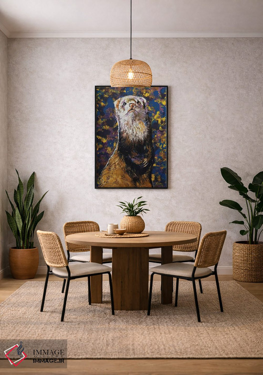 تابلو دکوراتیو فرت سلطنتی اثر مایکل کریس - D5B