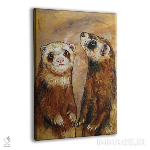 تابلو دکوراتیو فرت ها اثر مایکل کریس - نمای پرسپکتیو محصول