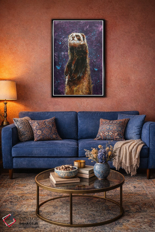 تابلو دکوراتیو فرت سمورینه اثر مایکل کریس - D4B