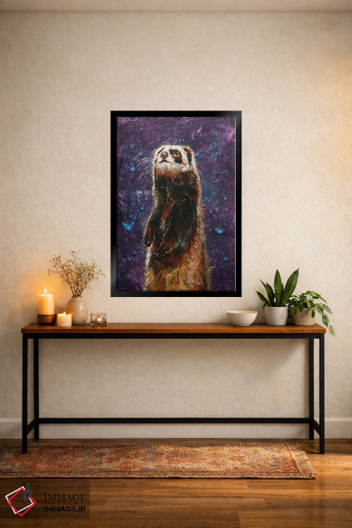 تابلو دکوراتیو فرت سمورینه اثر مایکل کریس - D5B