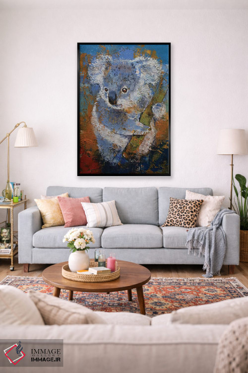 تابلو دکوراتیو کوالا اثر مایکل کریس - D1B