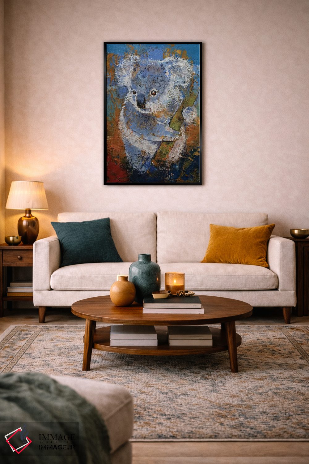 تابلو دکوراتیو کوالا اثر مایکل کریس - D5B