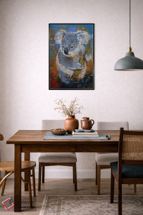 تابلو دکوراتیو کوالا اثر مایکل کریس - D6B