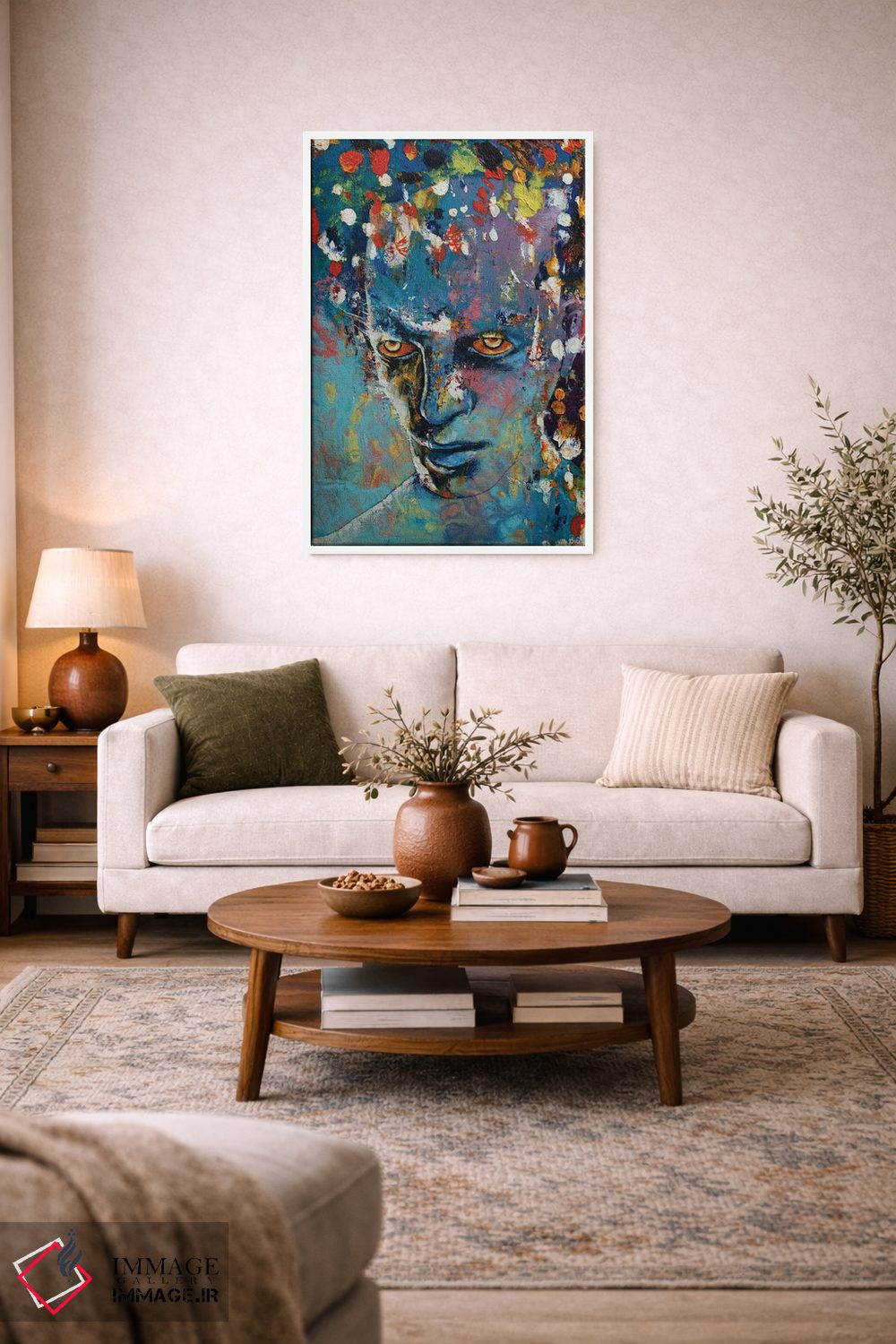 تابلو دکوراتیو بیگانه اثر مایکل کریس - D1W