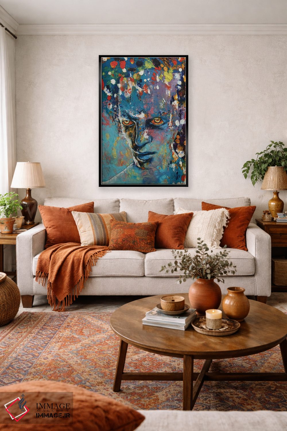 تابلو دکوراتیو بیگانه اثر مایکل کریس - D4B