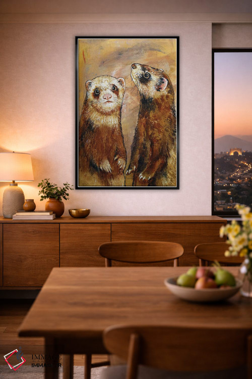 تابلو دکوراتیو فرت ها اثر مایکل کریس - D3B