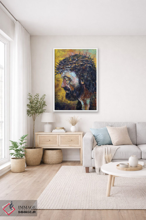 تابلو دکوراتیو عیسی مسیح اثر مایکل کریس - D2W