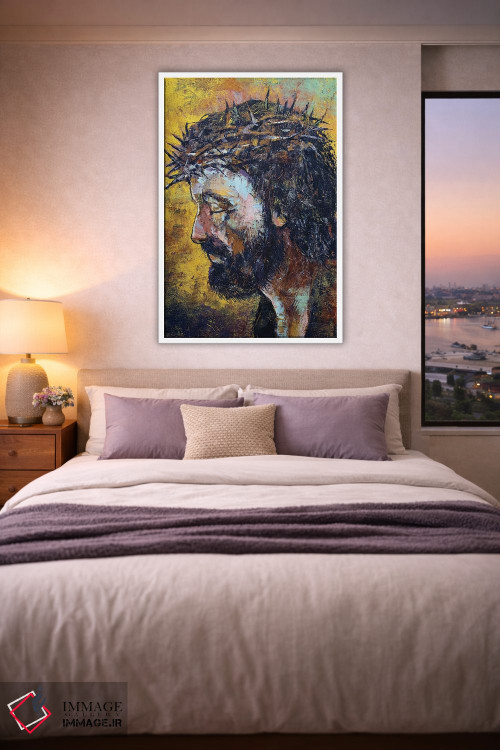 تابلو دکوراتیو عیسی مسیح اثر مایکل کریس - D3W