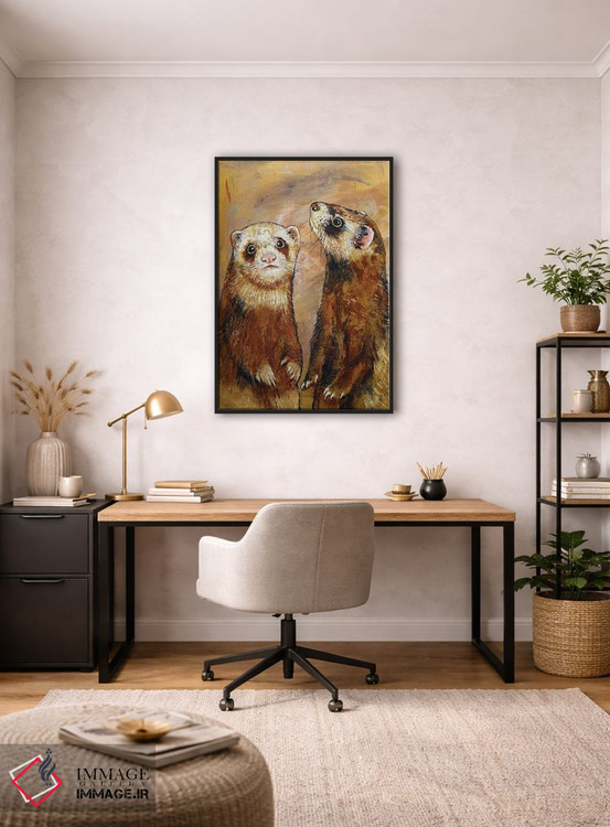 تابلو دکوراتیو فرت ها اثر مایکل کریس - D6B