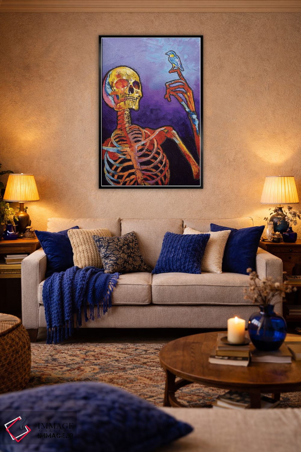 تابلو دکوراتیو رستاخیز اثر مایکل کریس - D5B