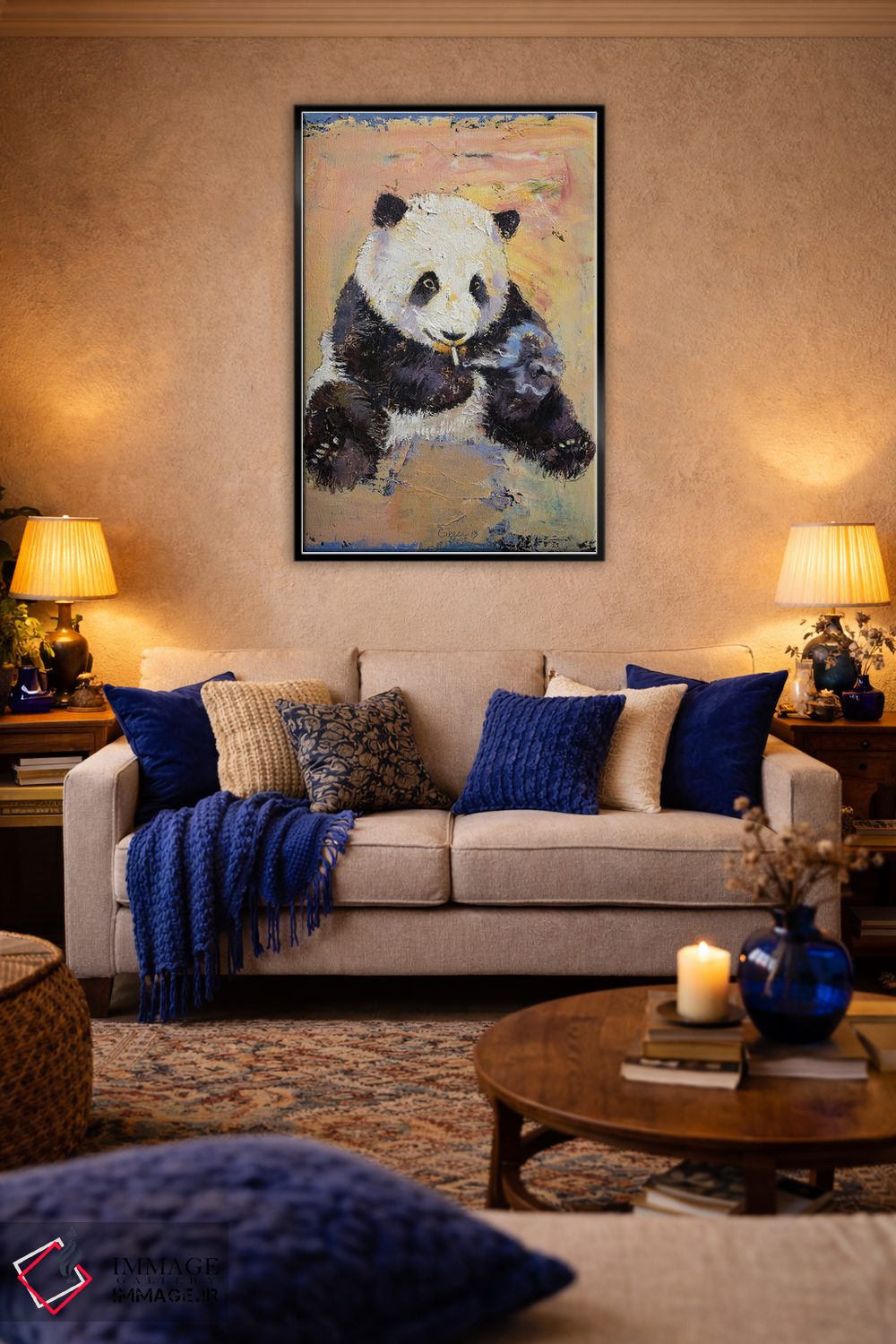 تابلو دکوراتیو وقت سیگار اثر مایکل کریس - D5B