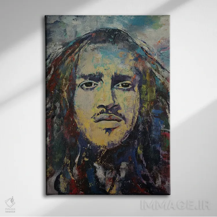 تابلو دکوراتیو جان فروسینته اثر مایکل کریس - نمای روبهرو روی دیوار