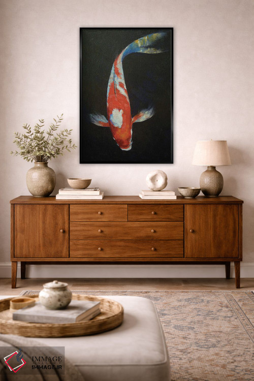 تابلو دکوراتیو کیکوسویی کوی اثر مایکل کریس - D4B