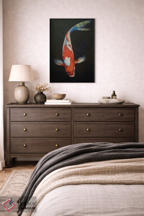 تابلو دکوراتیو کیکوسویی کوی اثر مایکل کریس - D5B