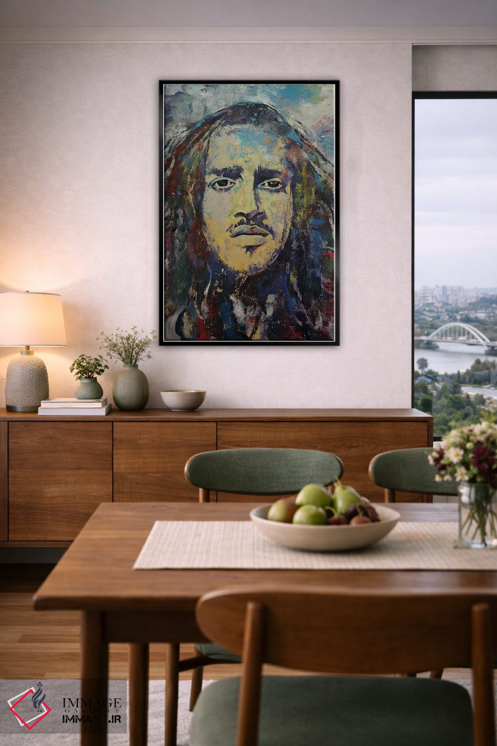 تابلو دکوراتیو جان فروسینته اثر مایکل کریس - D6B