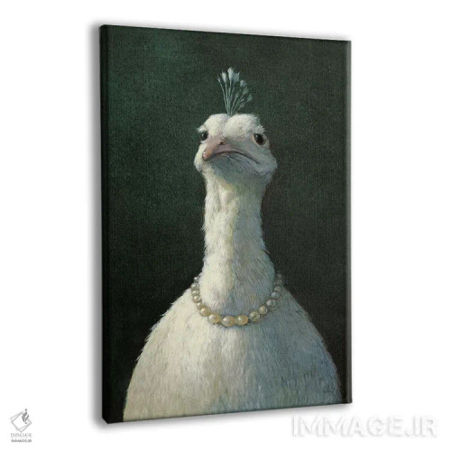 تابلو مدرن هرتا اثر مایکل سووا - نمای پرسپکتیو محصول