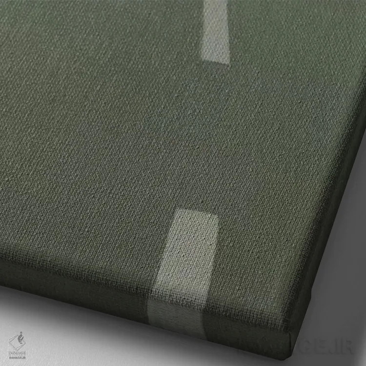 تابلو دکوراتیو خوک بزرگراه اثر مایکل سووا - نمای نزدیک بافت بوم