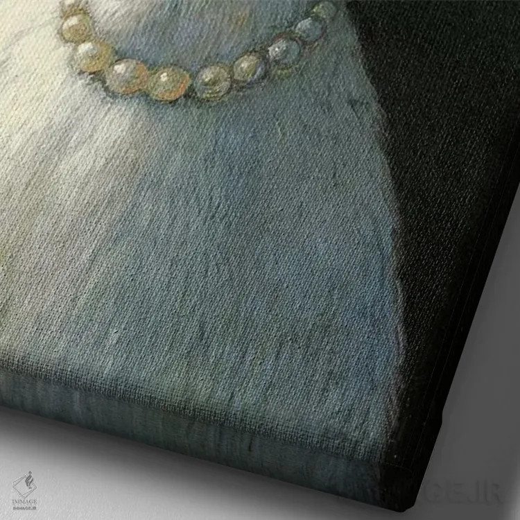 تابلو مدرن هرتا اثر مایکل سووا - نمای نزدیک بافت بوم