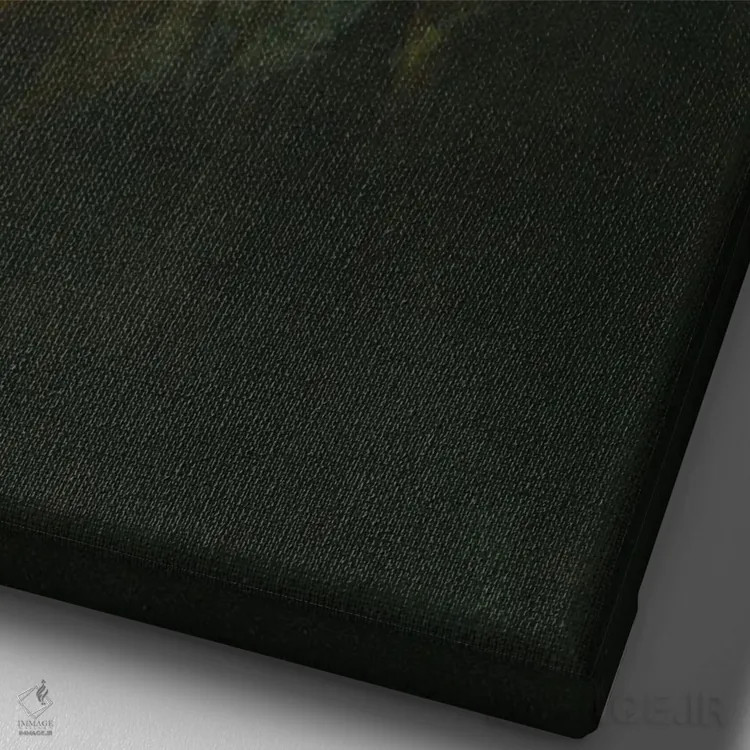 تابلو دکوراتیو آرامش سریع پس از والترود بیرنباخ-وومه اثر مایکل سووا - نمای نزدیک بافت بوم