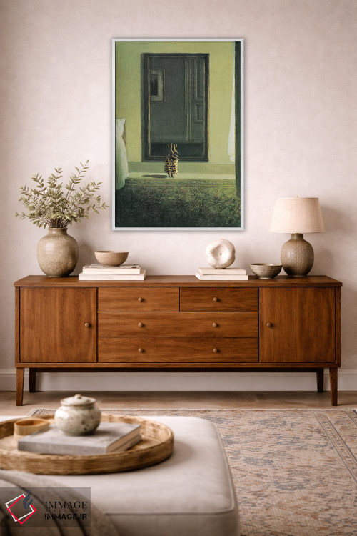 تابلو دکوراتیو خرگوش ببر اثر مایکل سووا - D3W