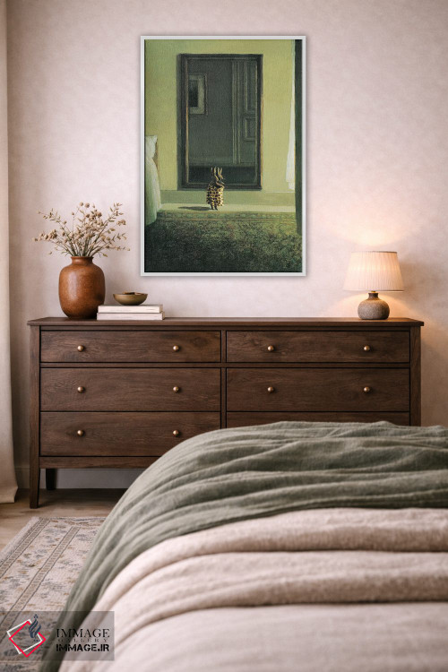 تابلو دکوراتیو خرگوش ببر اثر مایکل سووا - D4W