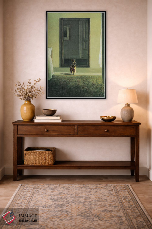 تابلو دکوراتیو خرگوش ببر اثر مایکل سووا - D5B