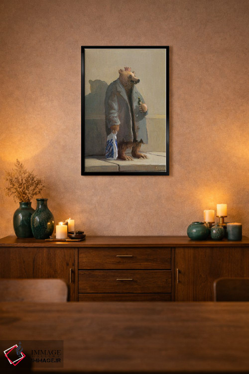 تابلو دکوراتیو درود از پایتخت اثر مایکل سووا - D2B