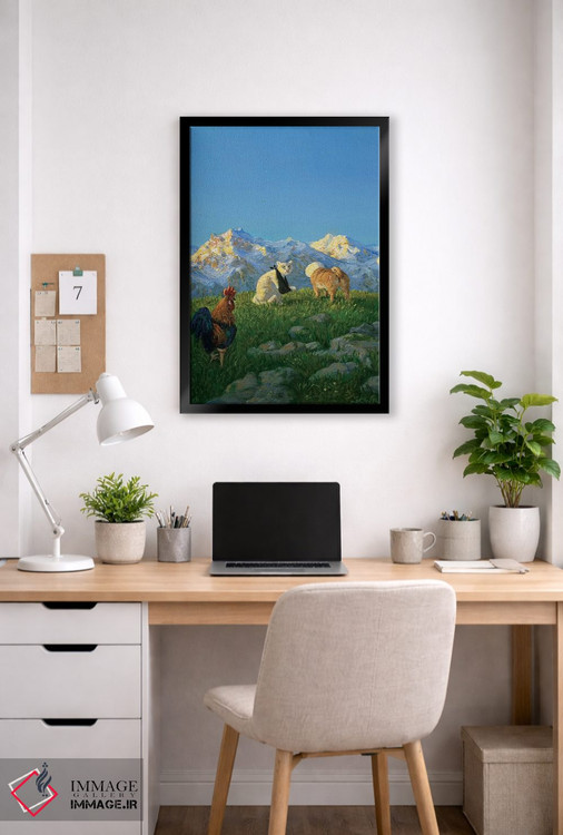 تابلو دکوراتیو بی عنوان اثر مایکل سووا - D6B