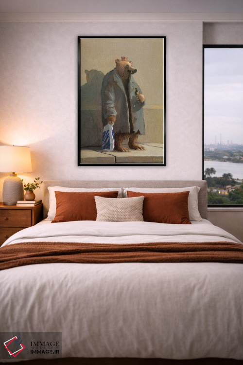 تابلو دکوراتیو درود از پایتخت اثر مایکل سووا - D4B