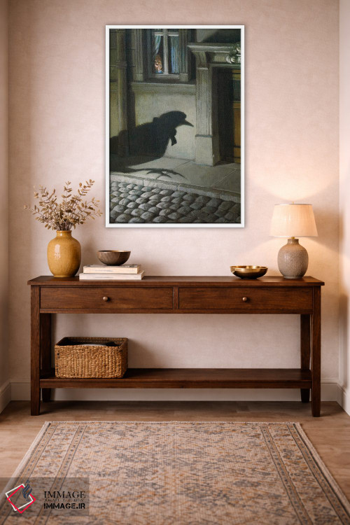 تابلو دکوراتیو توجه - آنفولانزای پرندگان اثر مایکل سووا - D2W