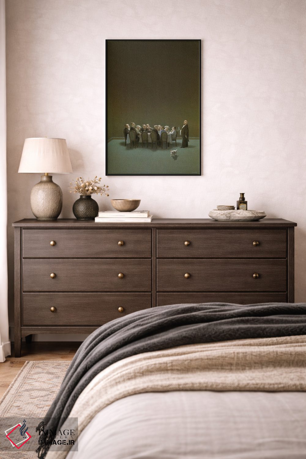 تابلو دکوراتیو مهمان دیرهنگام اثر مایکل سووا - D3B