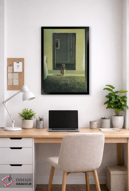 تابلو دکوراتیو خرگوش ببر اثر مایکل سووا - D6B