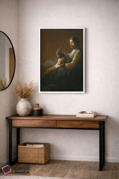 تابلو دکوراتیو آرامش سریع پس از والترود بیرنباخ-وومه اثر مایکل سووا - D2W