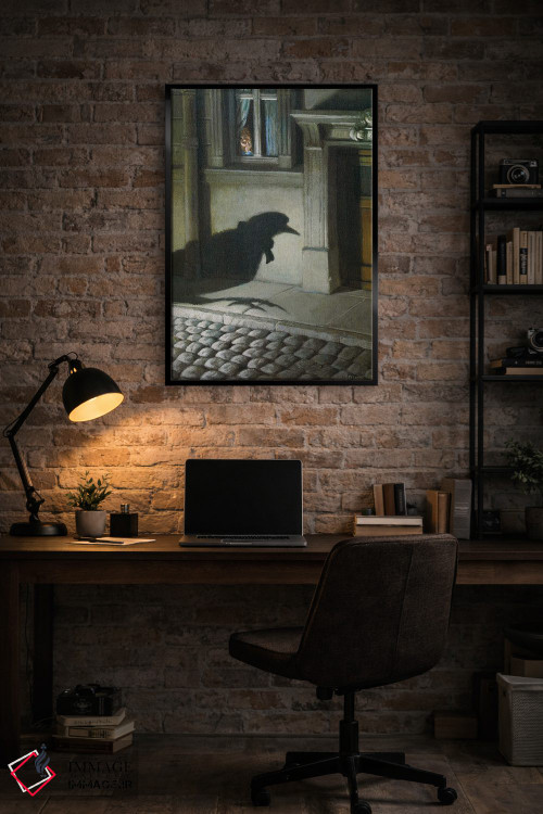 تابلو دکوراتیو توجه - آنفولانزای پرندگان اثر مایکل سووا - D4B