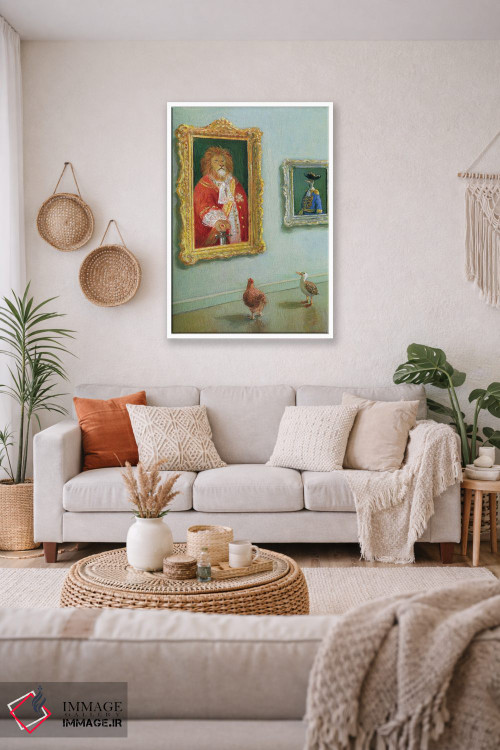 تابلو دکوراتیو موزه اثر مایکل سووا - D1W