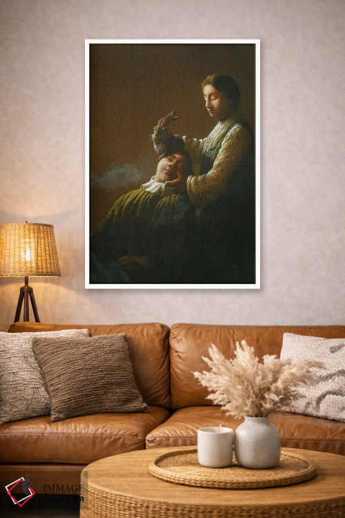 تابلو دکوراتیو آرامش سریع پس از والترود بیرنباخ-وومه اثر مایکل سووا - D3W