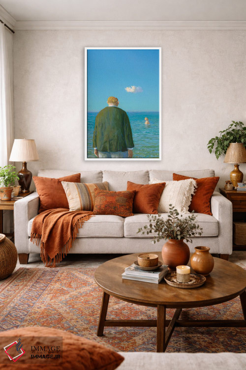 تابلو دکوراتیو صبح روز بعد اثر مایکل سووا - D1W