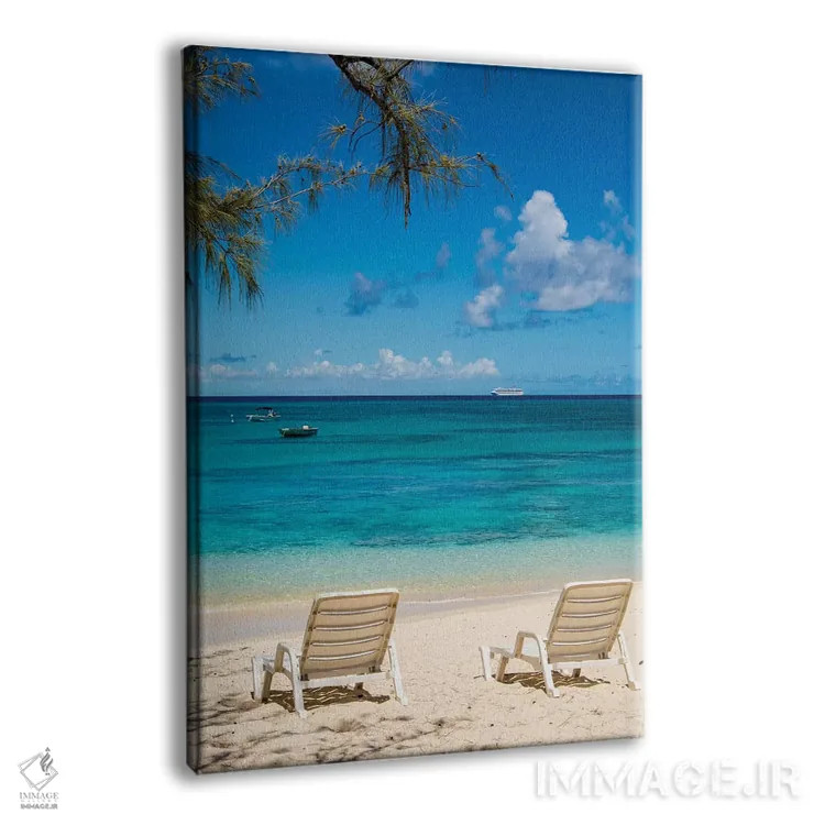 تابلو دکوراتیو ساحل فرماندار، جزیره گرند ترک، جزایر ترک و کایکوس، کارائی… اثر مایکل دفریتاس - نمای پرسپکتیو محصول