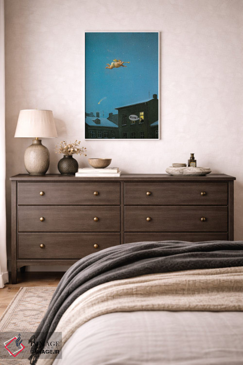 تابلو دکوراتیو سکوت! اثر مایکل سووا - D2W