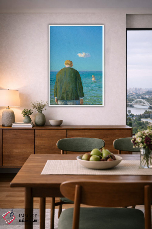 تابلو دکوراتیو صبح روز بعد اثر مایکل سووا - D6W