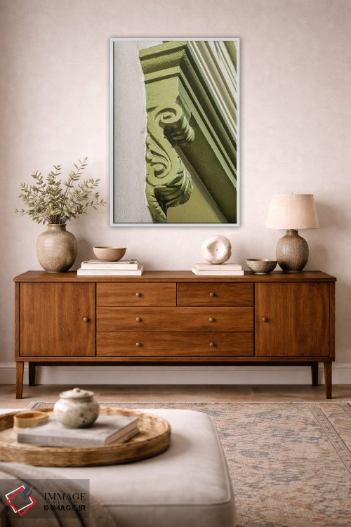 تابلو دکوراتیو جزئیات معماری ساختمان کلارندون، مرکز تاریخی ساکرامنتوی قد… اثر مایکل دفریتاس - D2W