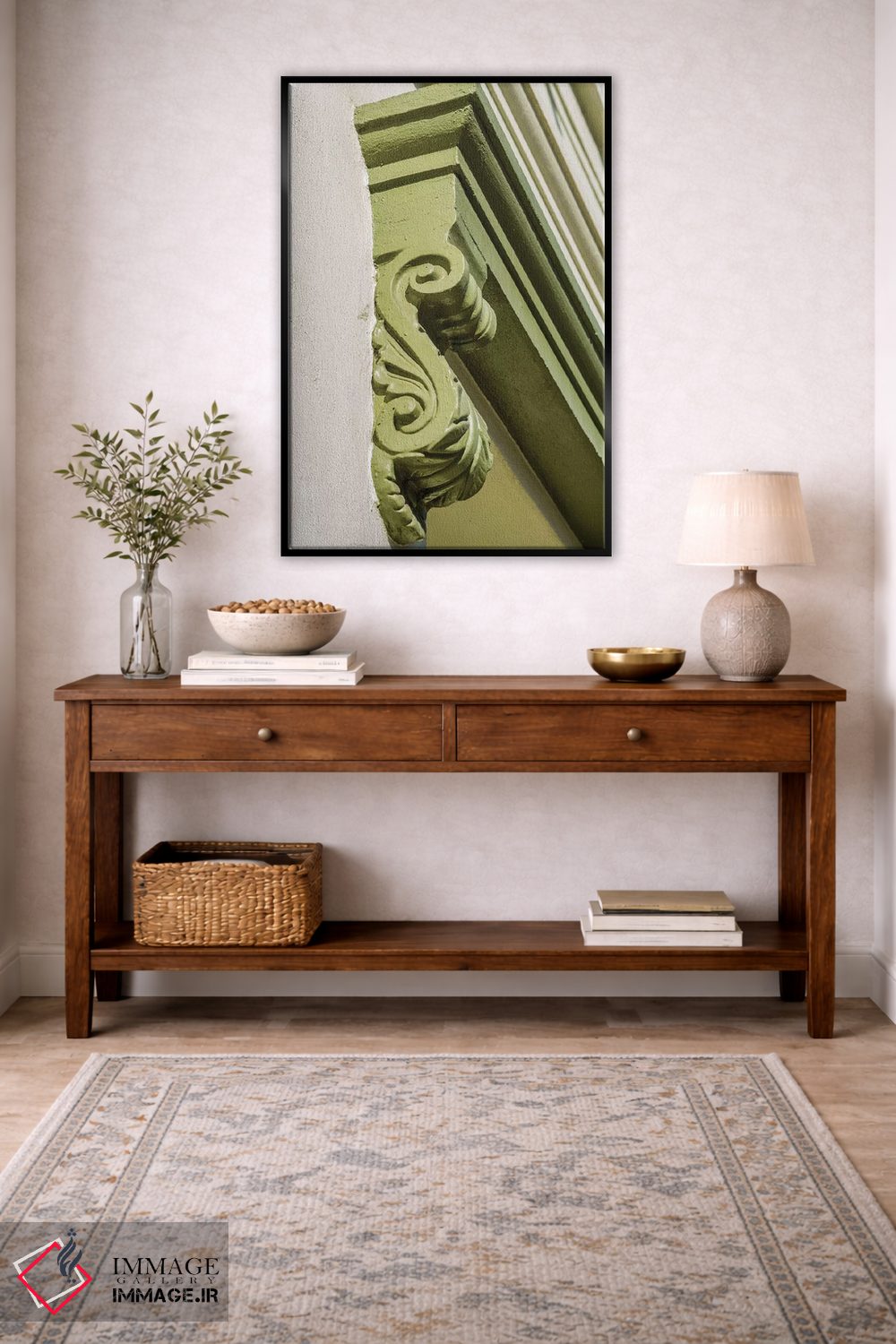 تابلو دکوراتیو جزئیات معماری ساختمان کلارندون، مرکز تاریخی ساکرامنتوی قد… اثر مایکل دفریتاس - D4B