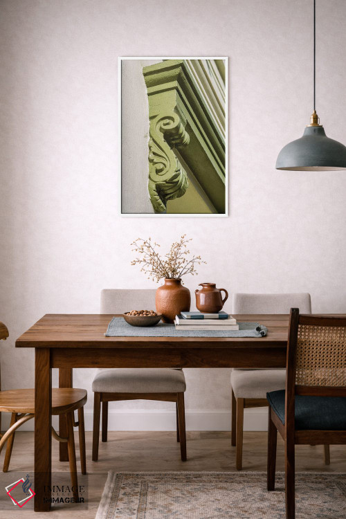 تابلو دکوراتیو جزئیات معماری ساختمان کلارندون، مرکز تاریخی ساکرامنتوی قد… اثر مایکل دفریتاس - D6W